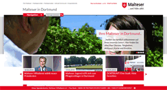 Desktop Screenshot of malteser-dortmund.de